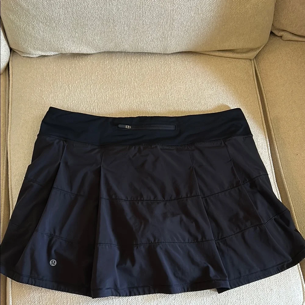 Black Lululemon Athletic Skort - Picture 3 of 4